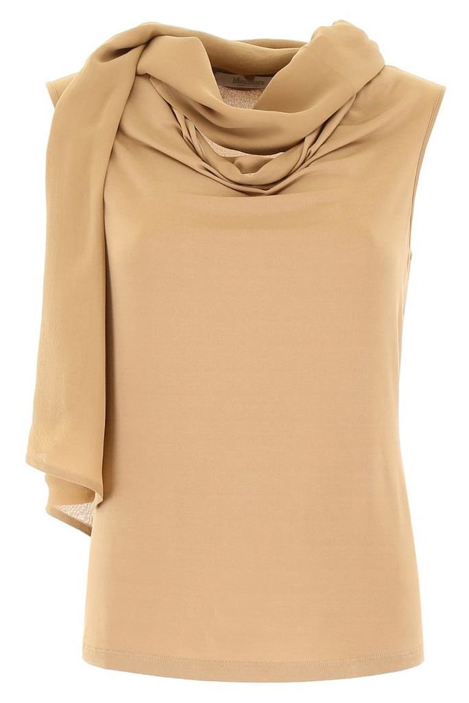 Max Mara Top With Scarf