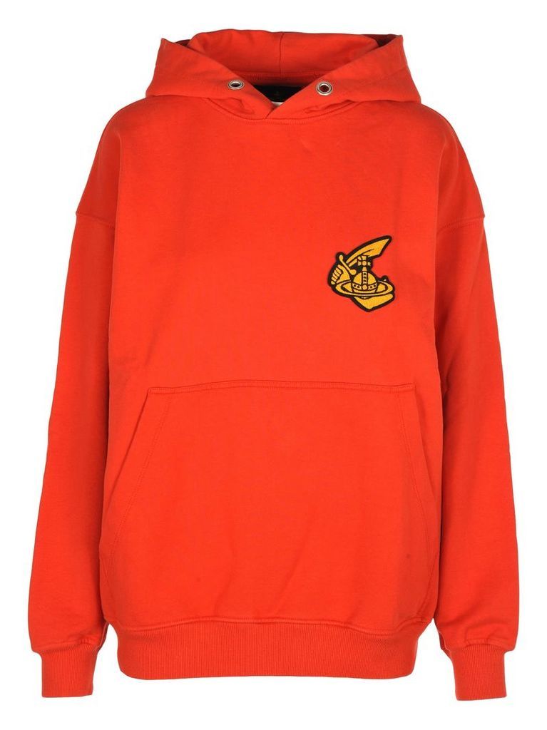 Anglomania Vivienne Westwood Anglomania Logo Patch Hoodie