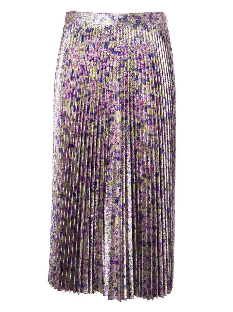 Stella McCartney Floral Pleated Skirt