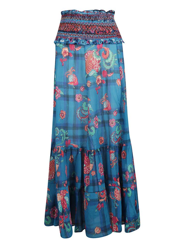 Anjuna Floral Print Skirt