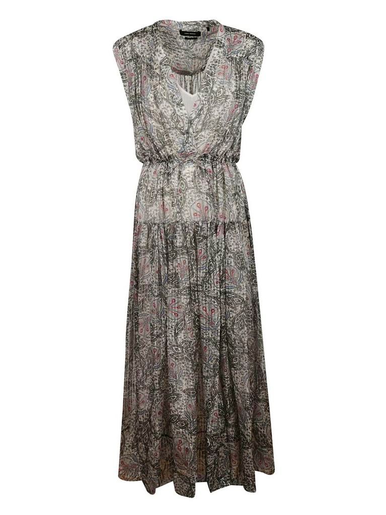Isabel Marant Printed All-over Long Dress