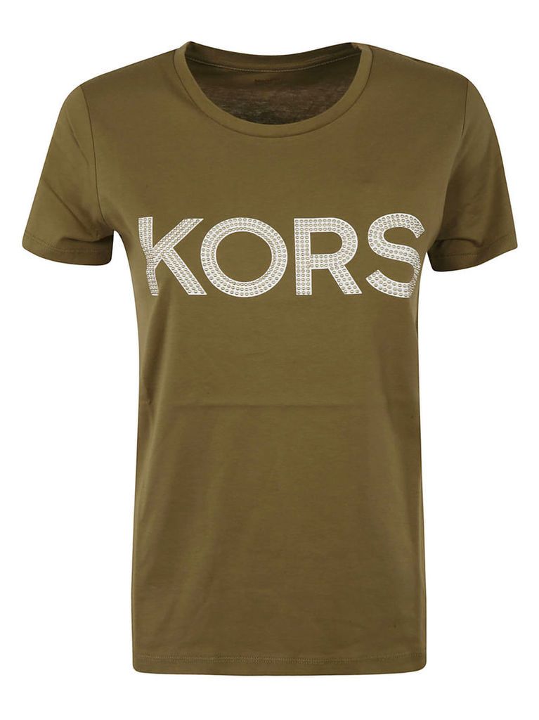 Michael Kors Studded Logo T-shirt