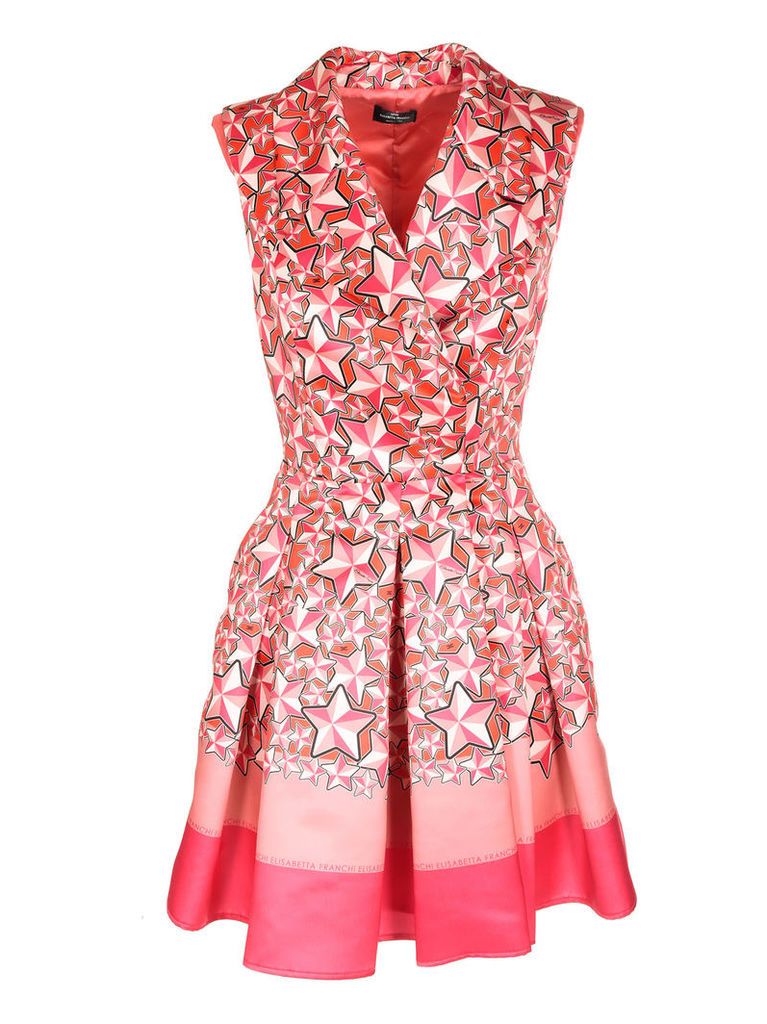 Elisabetta Franchi Celyn B. Star Print Mini Dress