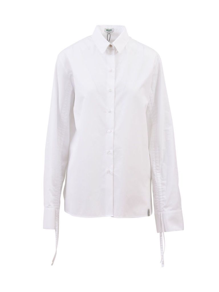 Kenzo Cotton Shirt White