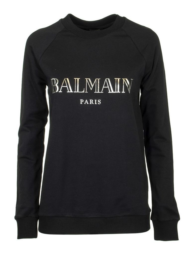 Balmain Printed Logo Sweatshirt