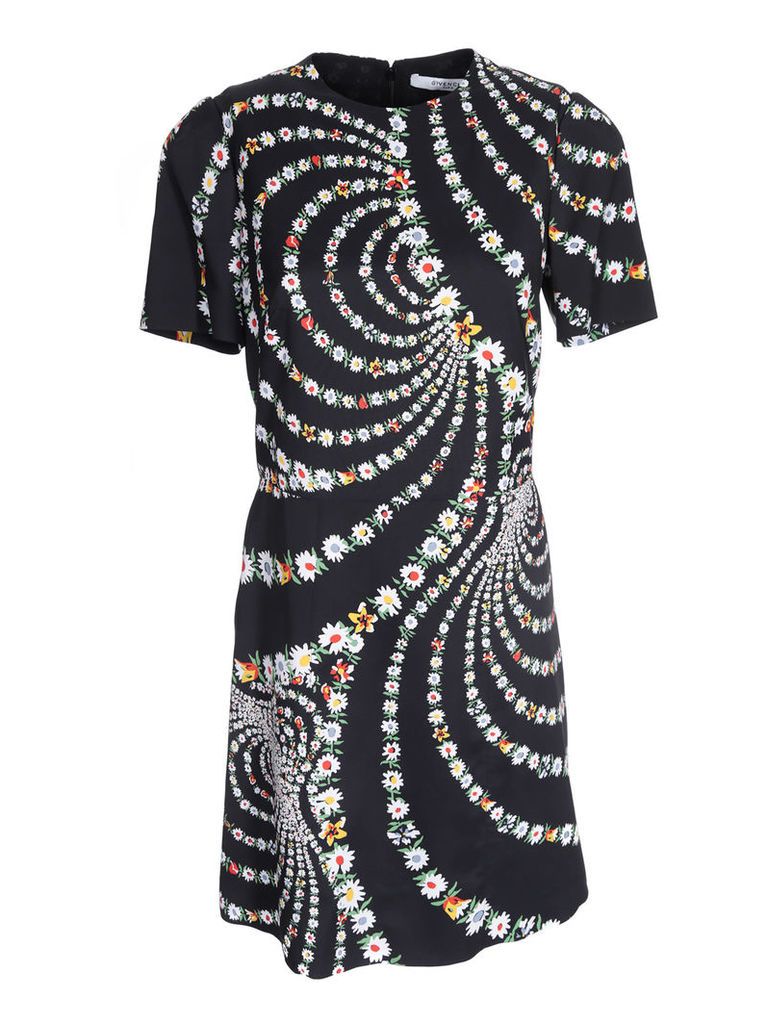 Givenchy Floral Swirls Print Dress