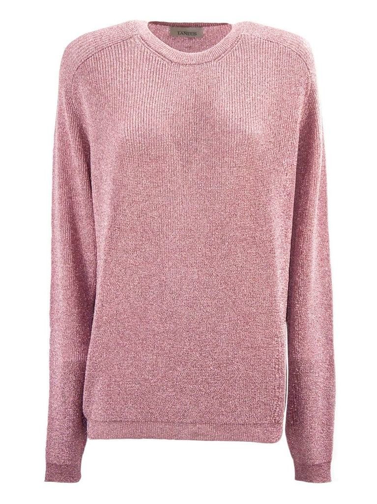Laneus Pink Classic Knit Sweater