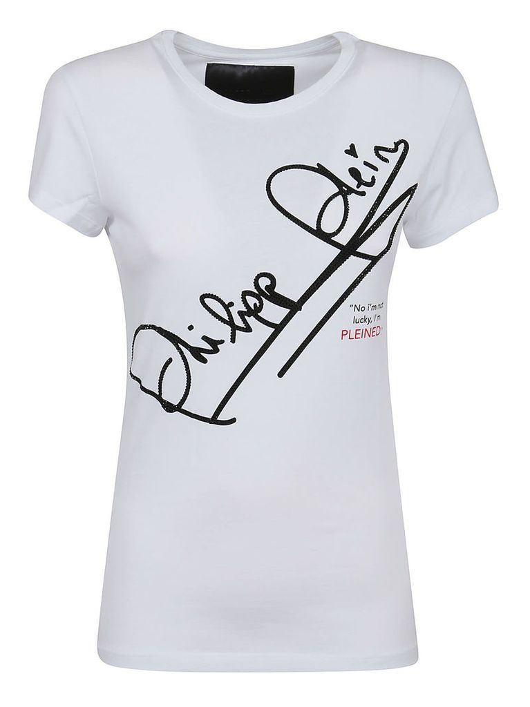 Philipp Plein T-shirt Round Neck Ss Signature