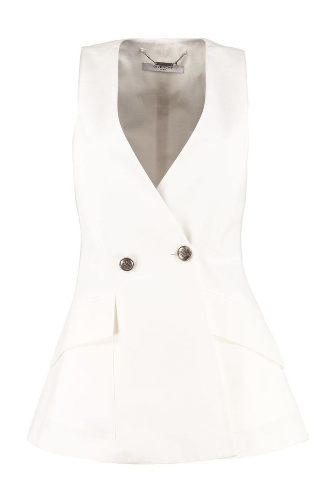 Givenchy Cotton Double-breasted Waistcoat