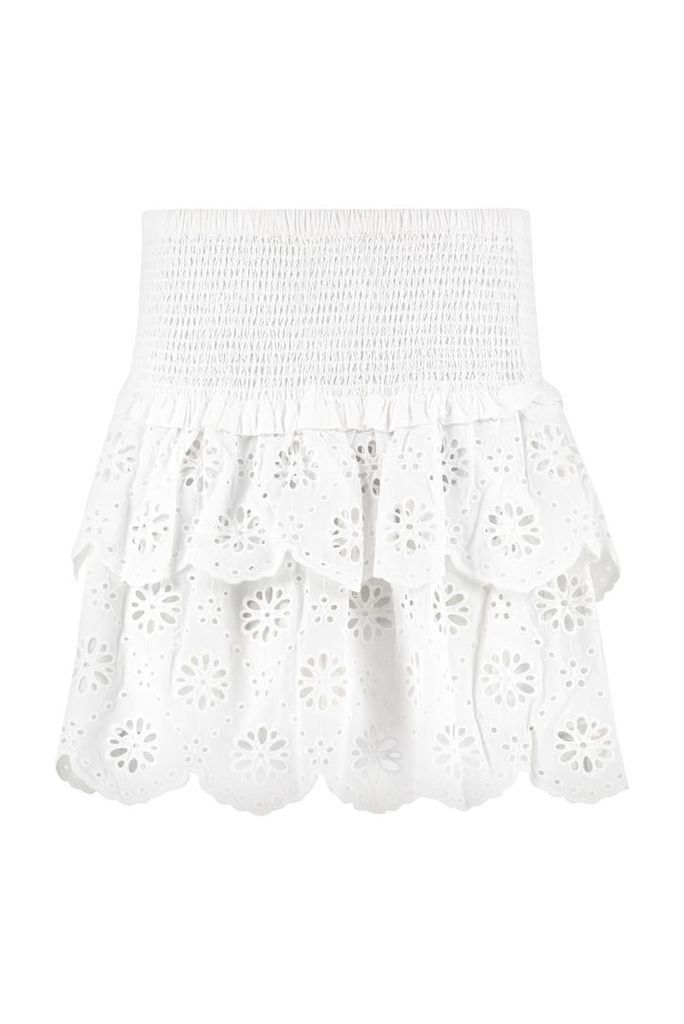 Michael Kors Cotton Frill Skirt