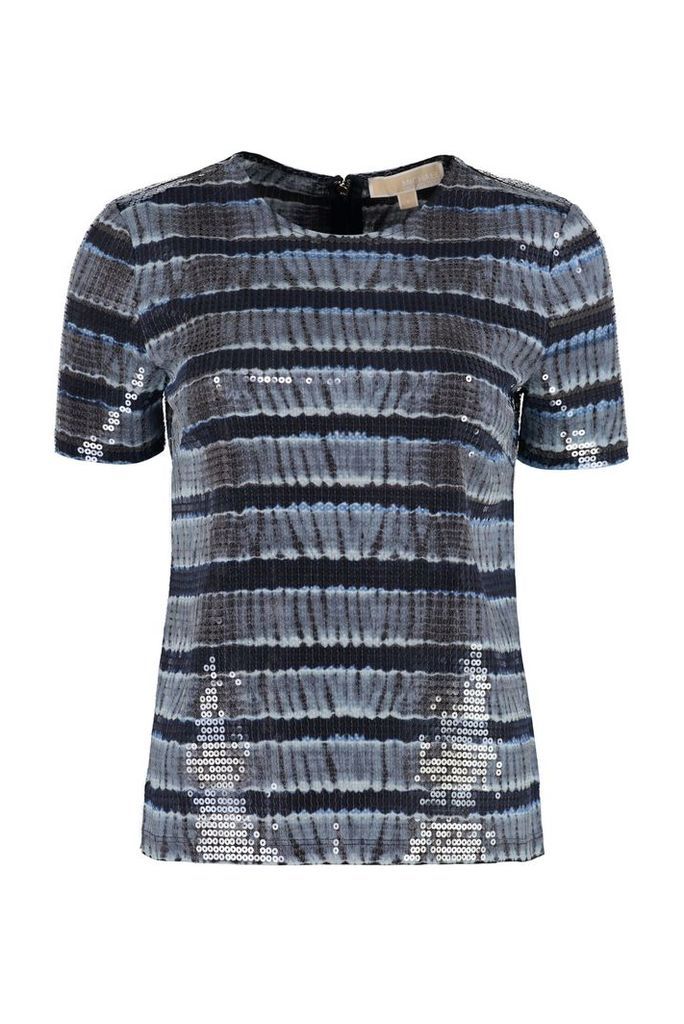 Michael Kors T-shirt With Transparent Sequins