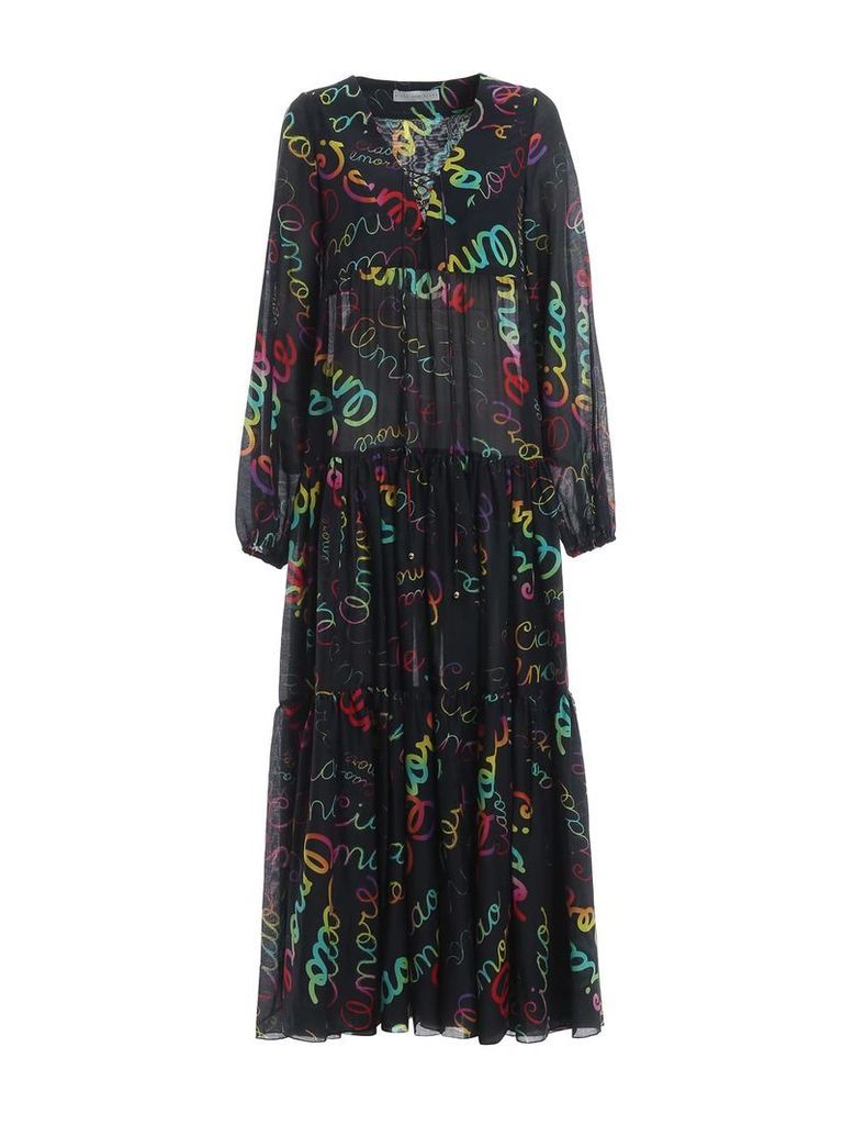 Giada Benincasa Printed Long Dress