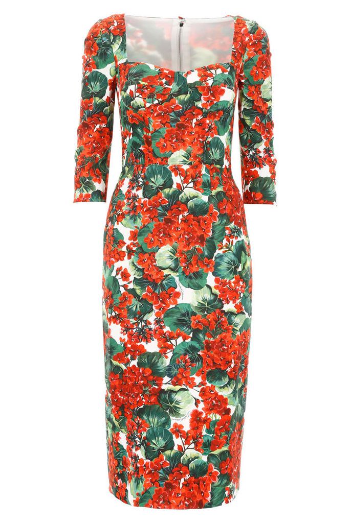 Dolce & Gabbana Portofino Print Dress