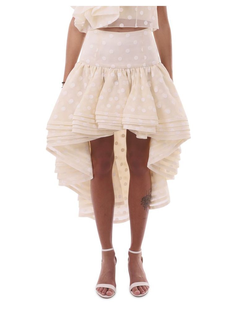 Marc Jacobs Ivory Layered Skirt