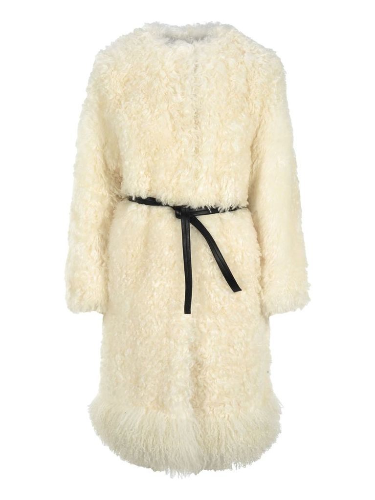 Mid Length Fur Coat