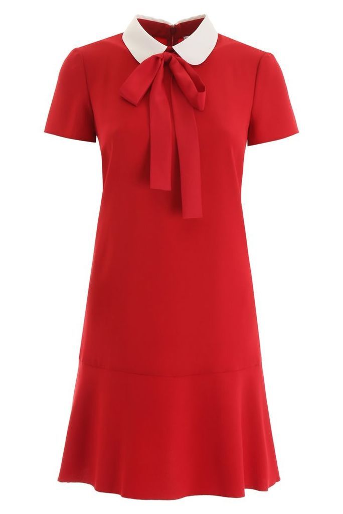 RED Valentino Mini Dress With Collar