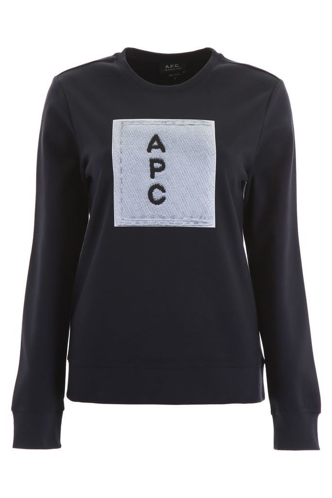 A.P.C. Logo Print Sweatshirt