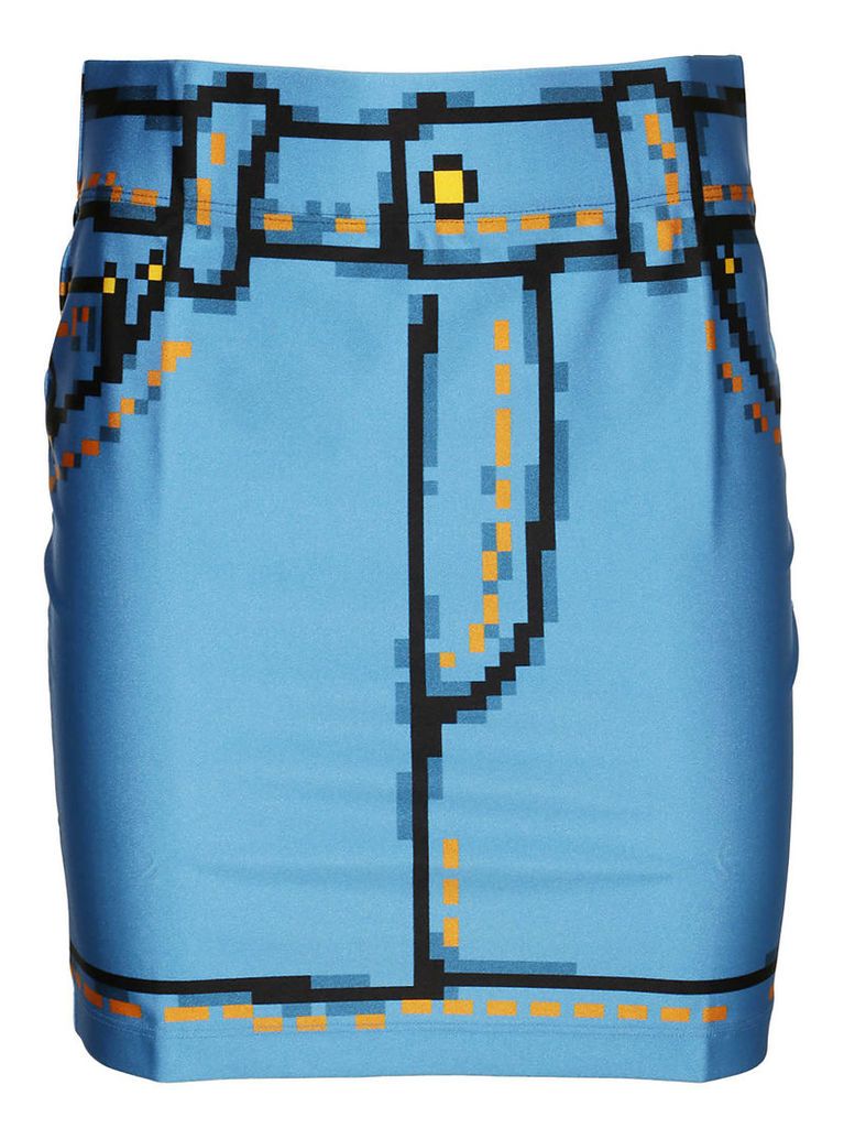 Moschino Blue Skirt