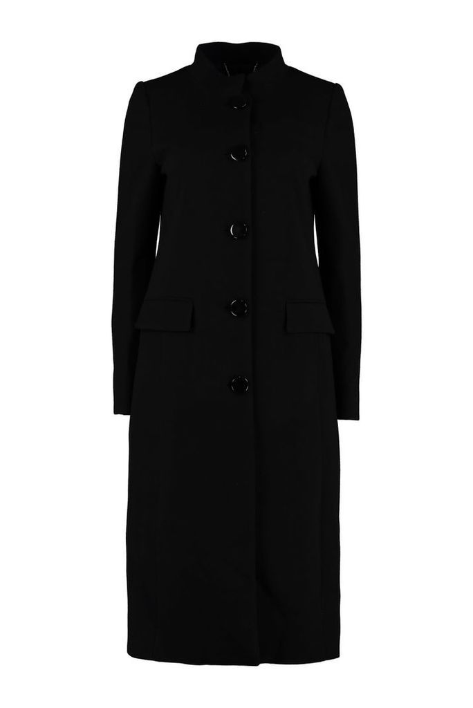 Givenchy Single-breasted Wool Coat