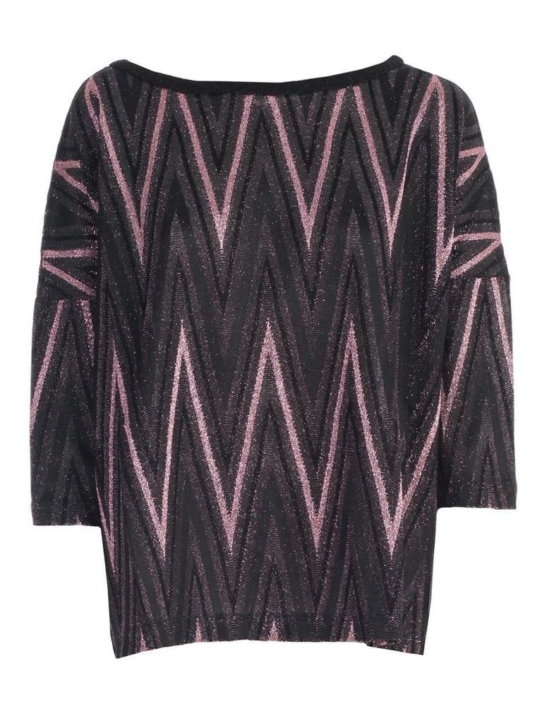 M Missoni Sweater 3/4s A Line Lurex