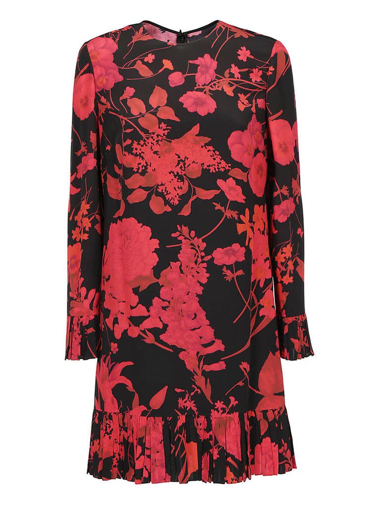 Valentino Crepe De Chine Dress