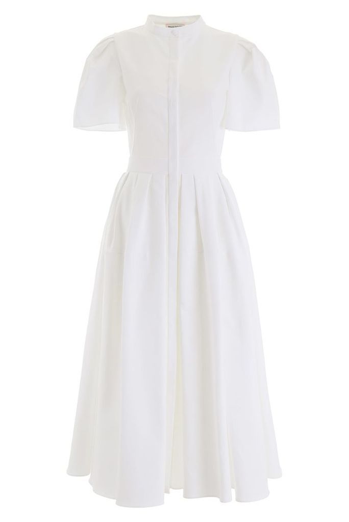 Alexander McQueen Cotton Piquet Dress