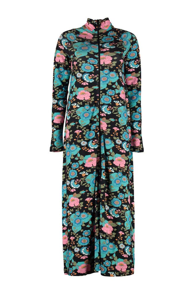H2OFagerholt Manhadit Floral Print Jersey Dress