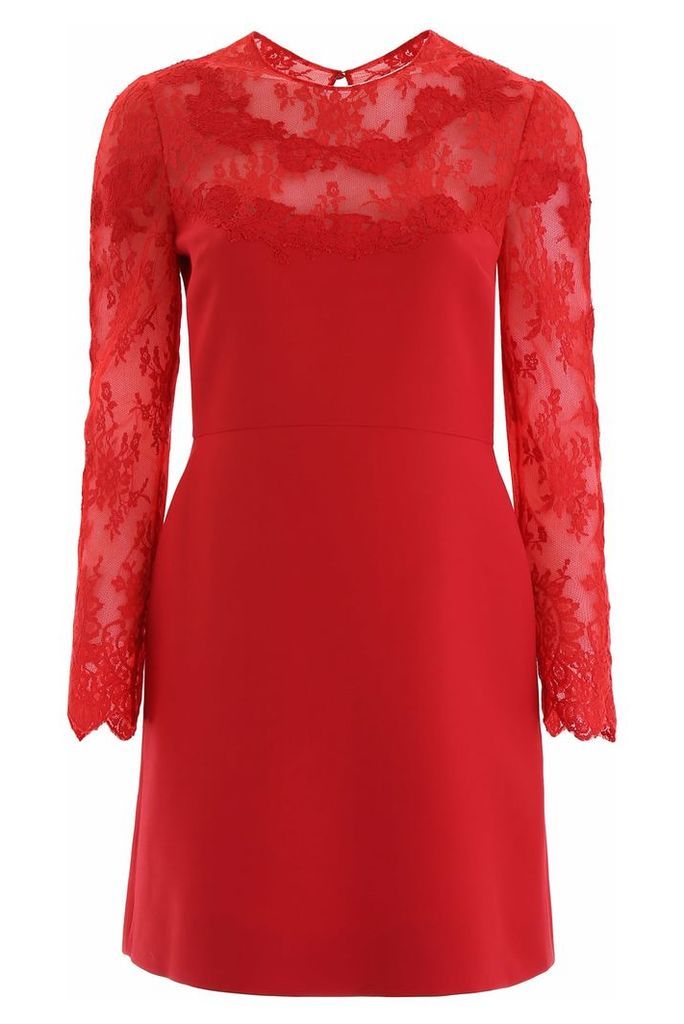 Dress With Lace Detail