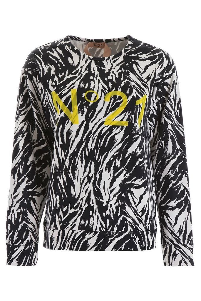 N.21 Zebra Print Sweatshirt