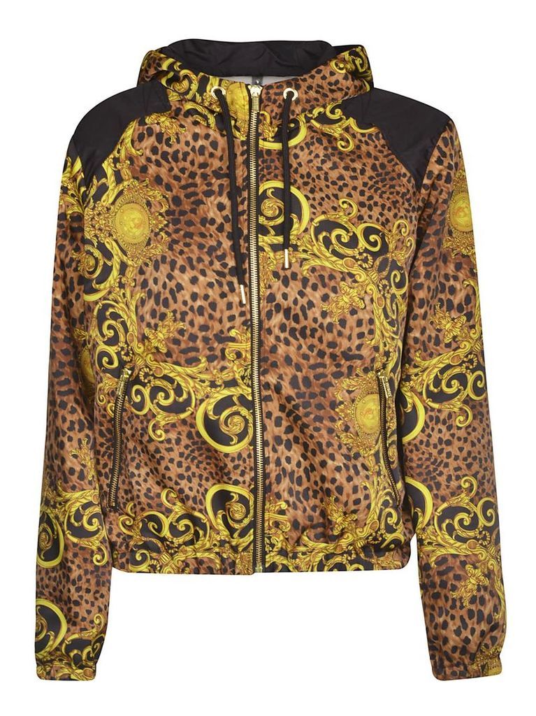 Versace Jeans Couture Twill Shine Print Hoodie