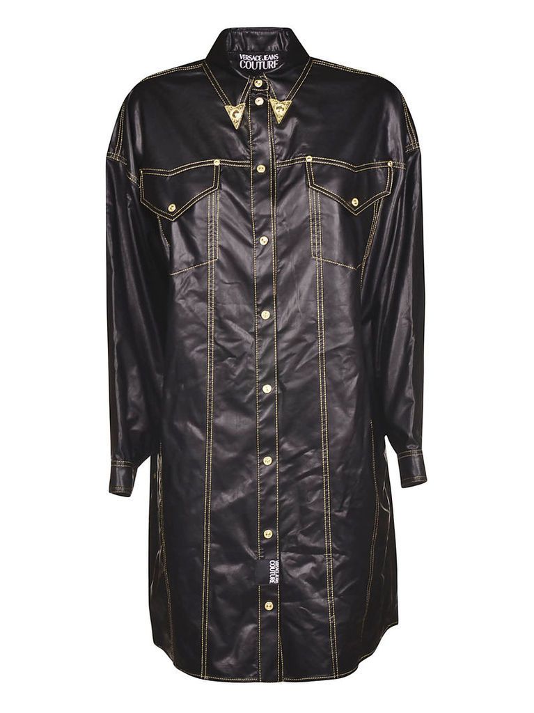 Versace Jeans Couture Belted Shirt Dress