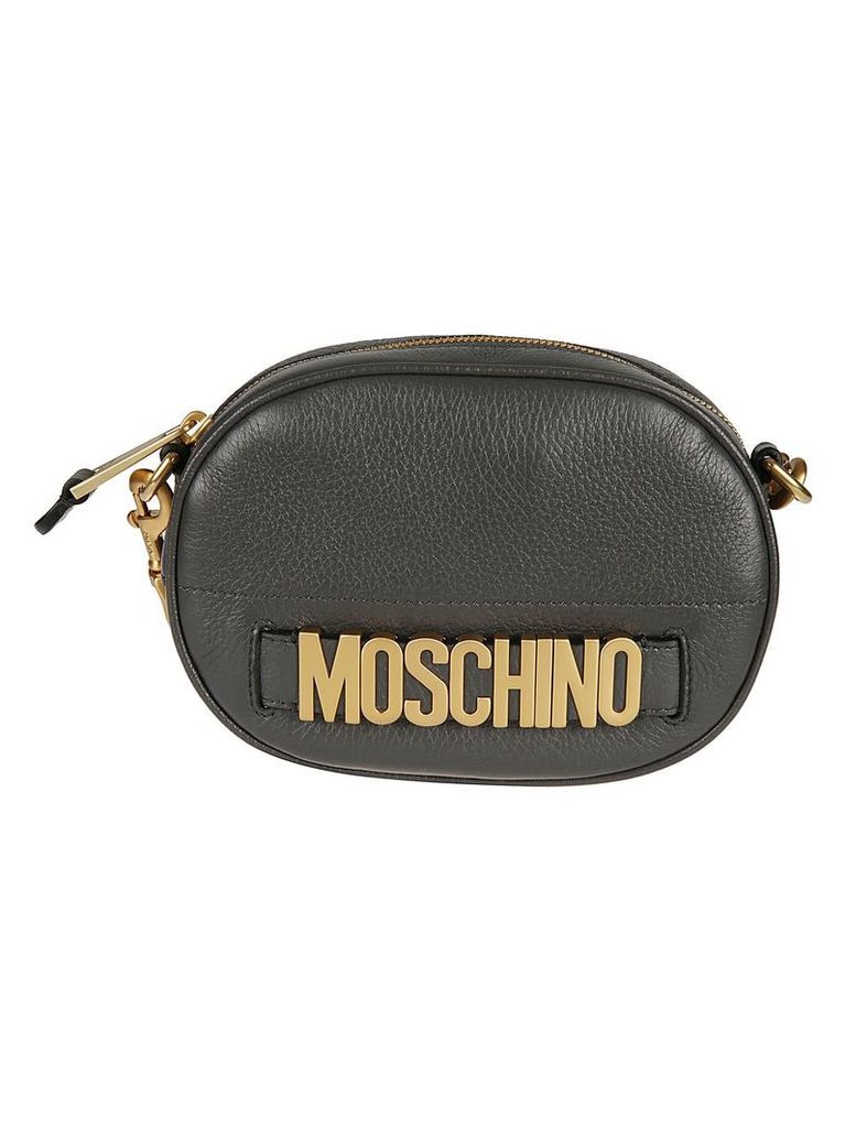 Moschino Logo Plaque Belt Bag
