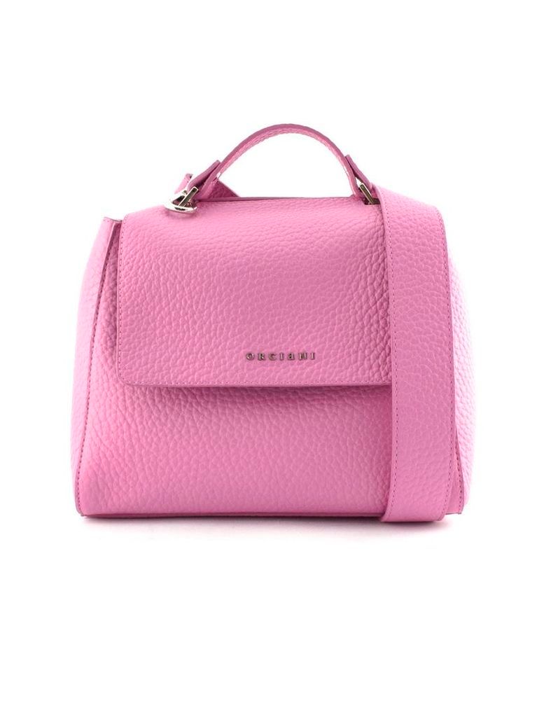 Sveva Small Pink Leather Handbag