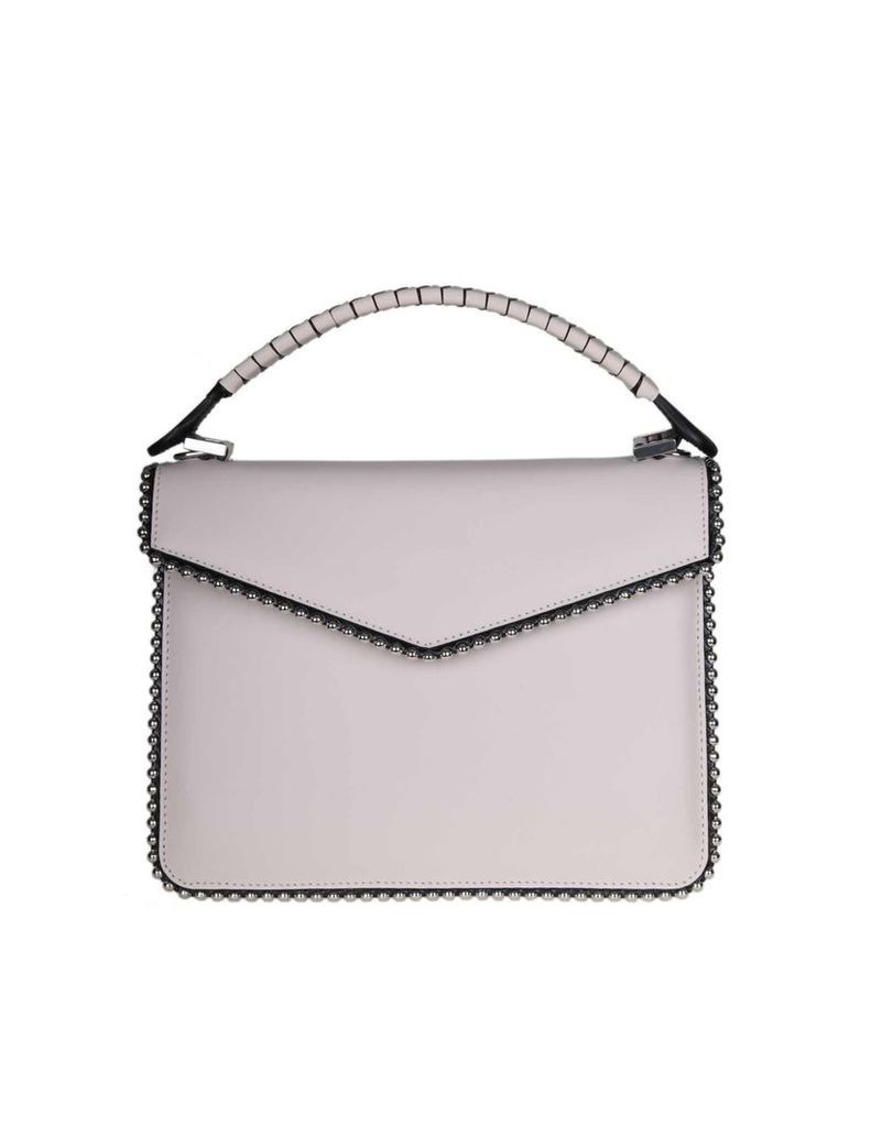 Les Petits Joueurs Pixie Hand Bag In Ivory Color Calf Leather