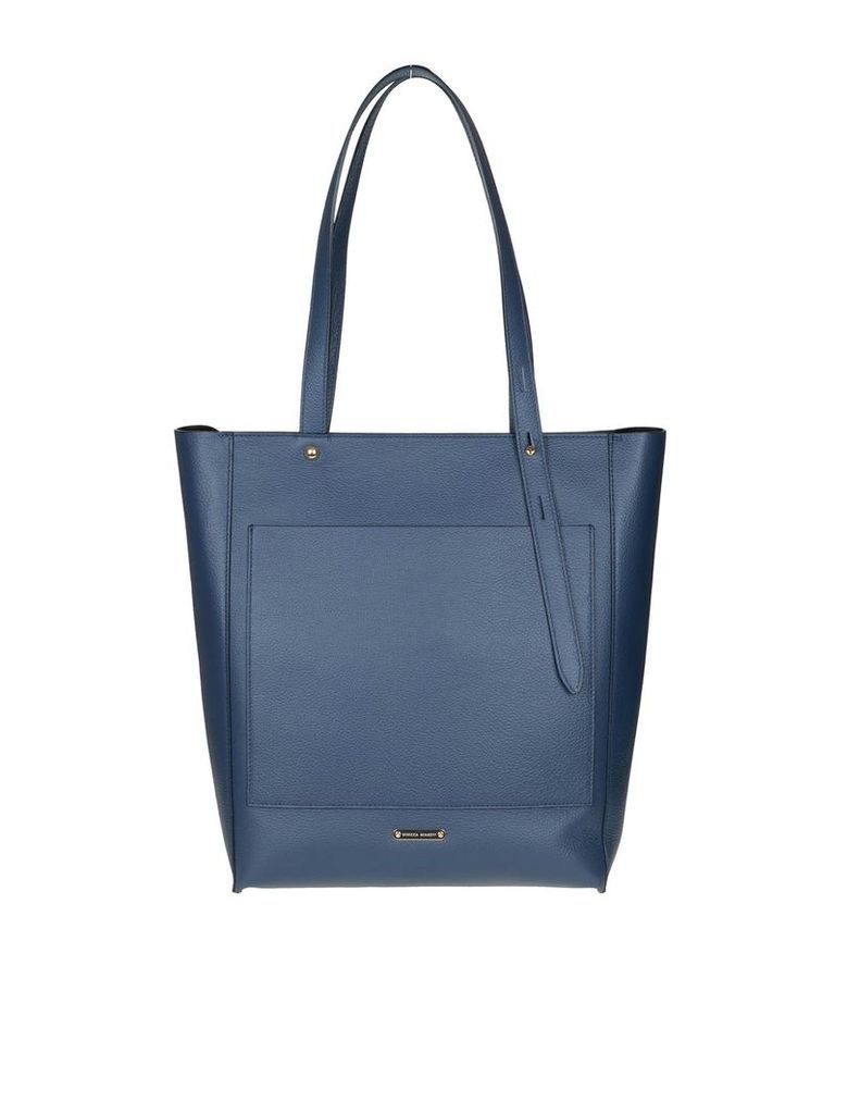 Rebecca Minkoff Shopping Star In Blue Leather
