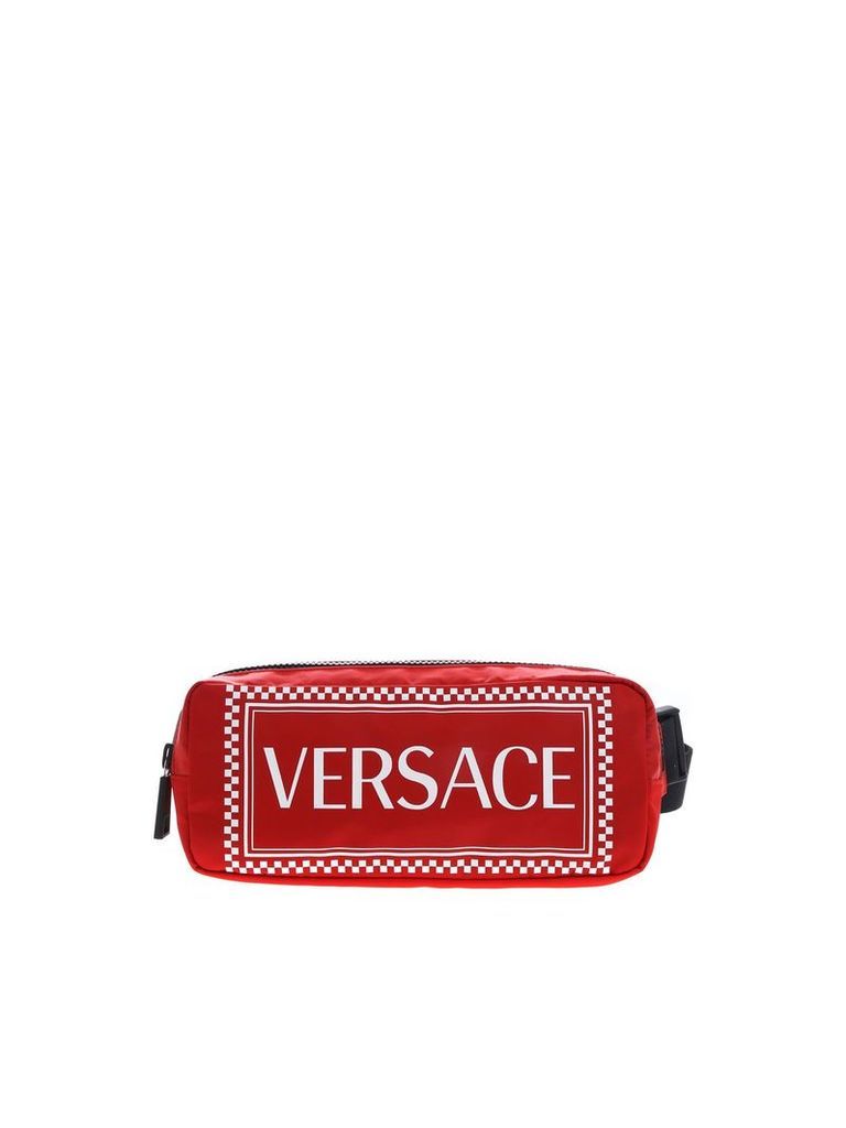 Versace Logo Print Belt Bag