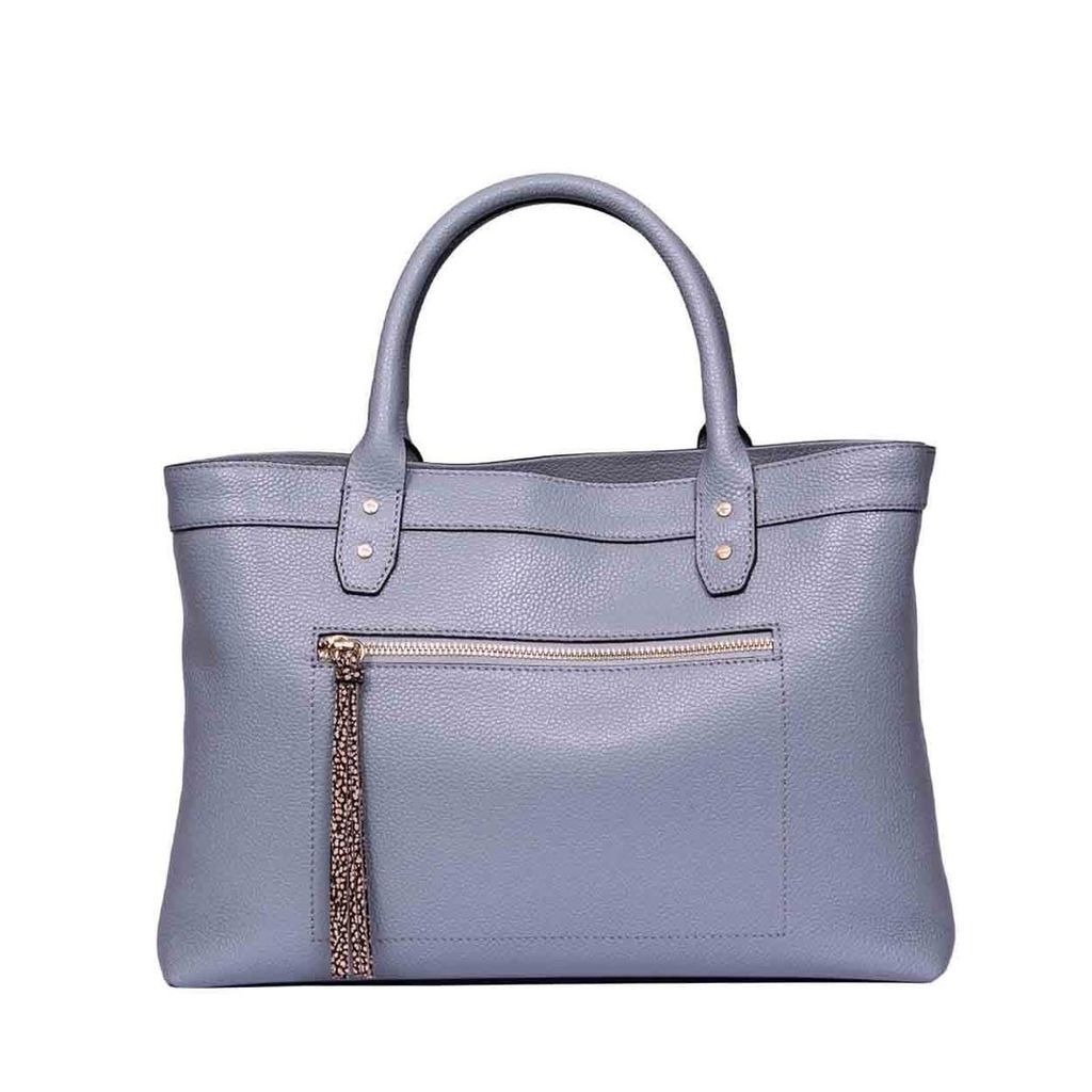 Borbonese Medium Leather Handbag