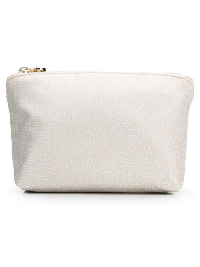 Borbonese Micro-printed Small Pouch