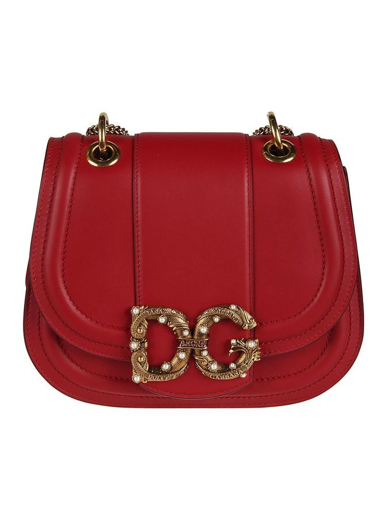 Dolce & Gabbana Logo Plaque Shoulder Bag