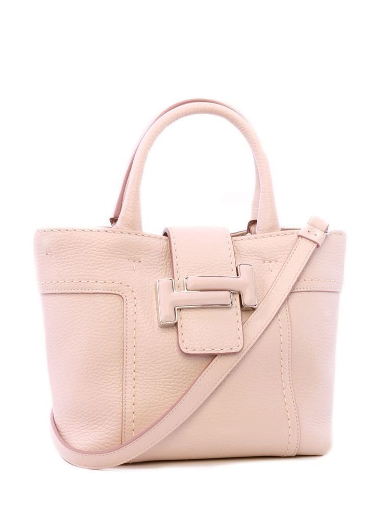 Tods Mini Shopping Double T Rosa