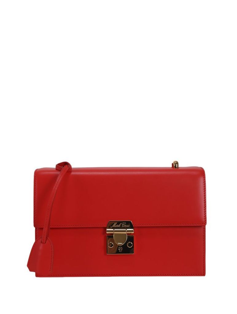 Mark Cross Red Downtown Bag