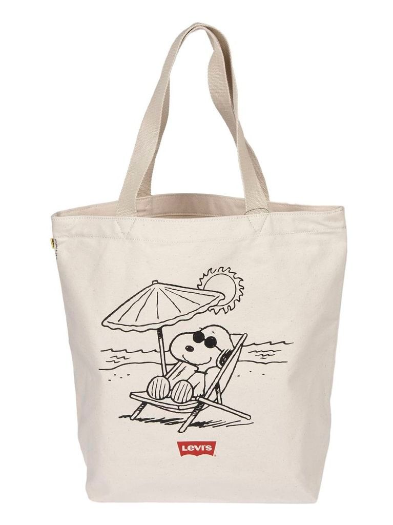Levis Snoopy Print Shopper Bag