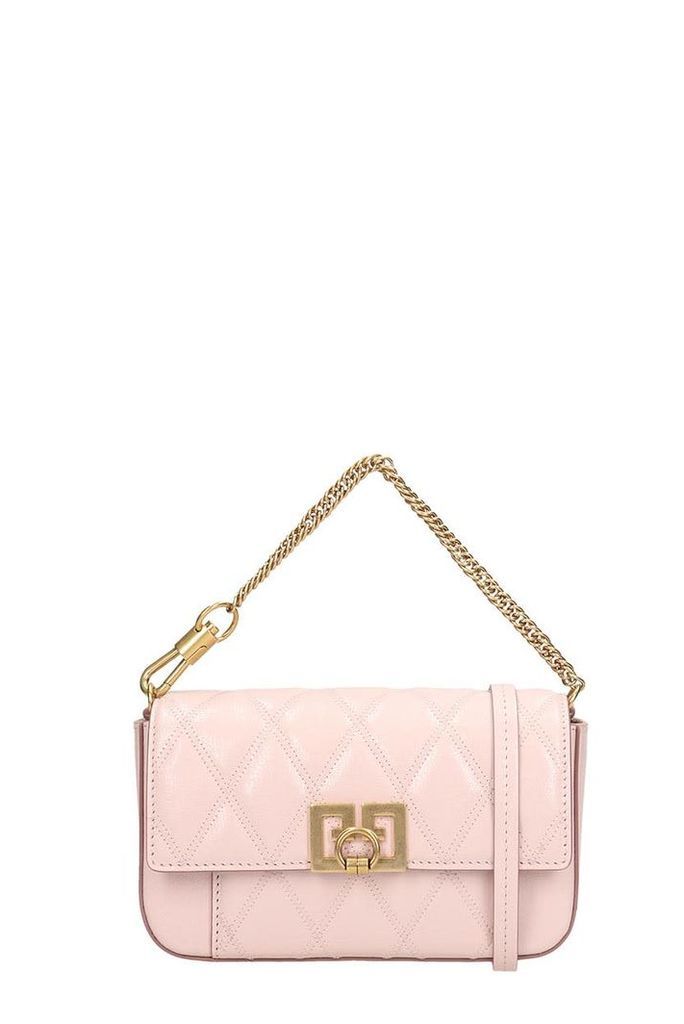 Givenchy Pink Pockets Mini Quilted Leather Bag