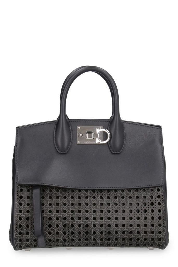 Salvatore Ferragamo The Studio Leather Handbag