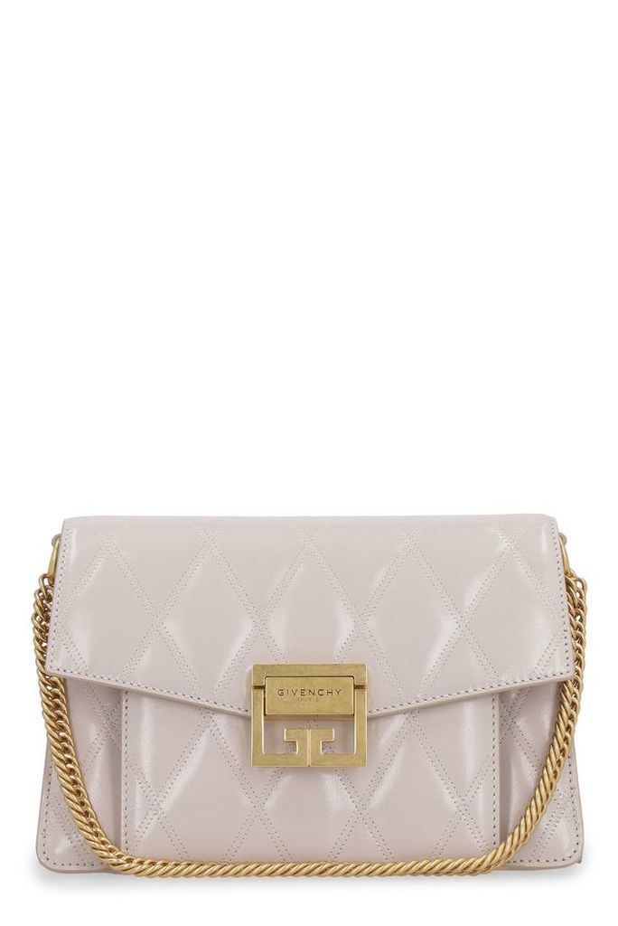 Givenchy Gv3 Small Leather Quilted Shoulder Bag