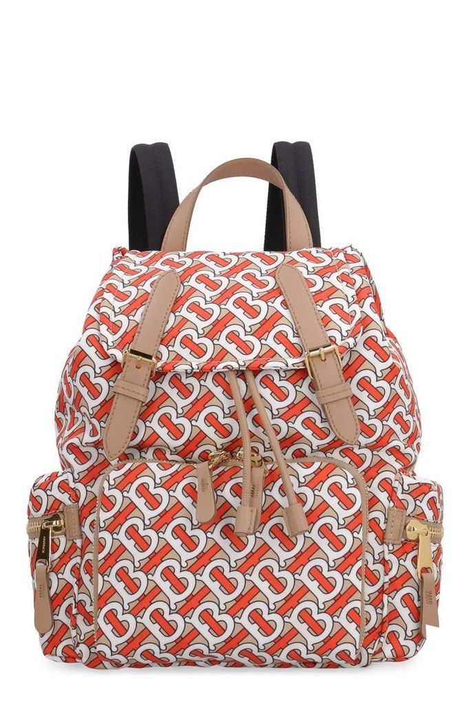 The Rucksack Printed Nylon Backpack