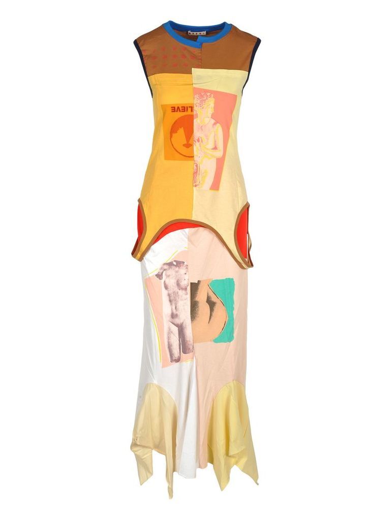 Marni Marni Multicolour Long Dress