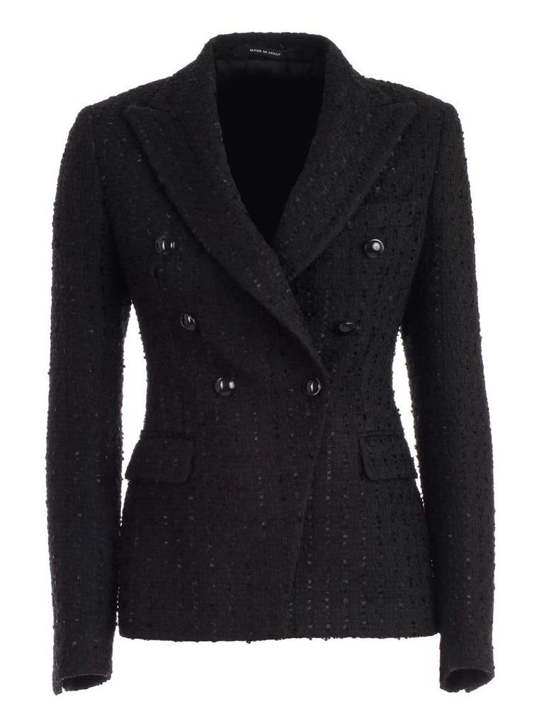 Tagliatore Coat Double Breasted W/slit And 6 Buttons
