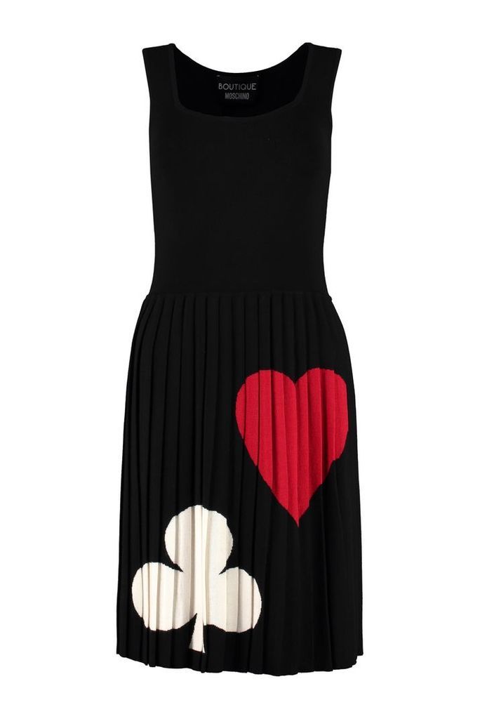 Boutique Moschino Intarsia Knit-dress