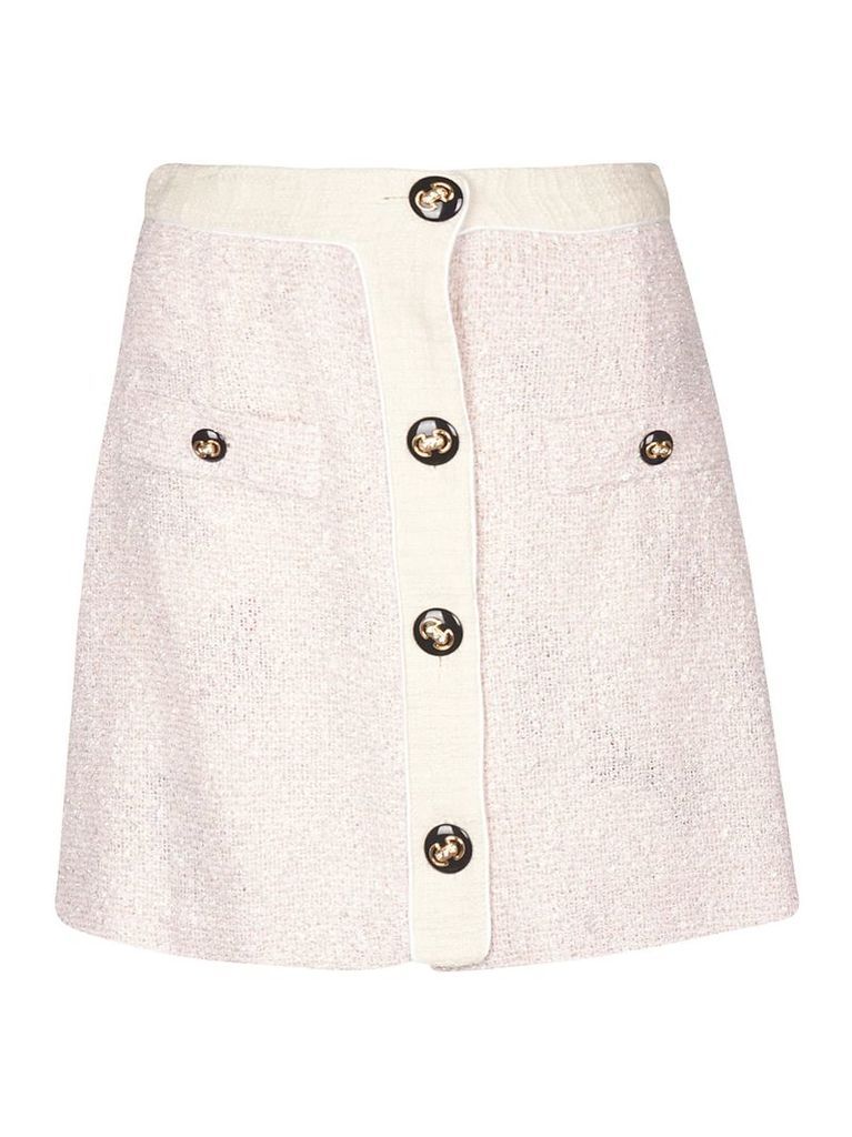 Alessandra Rich Tweed Skirt